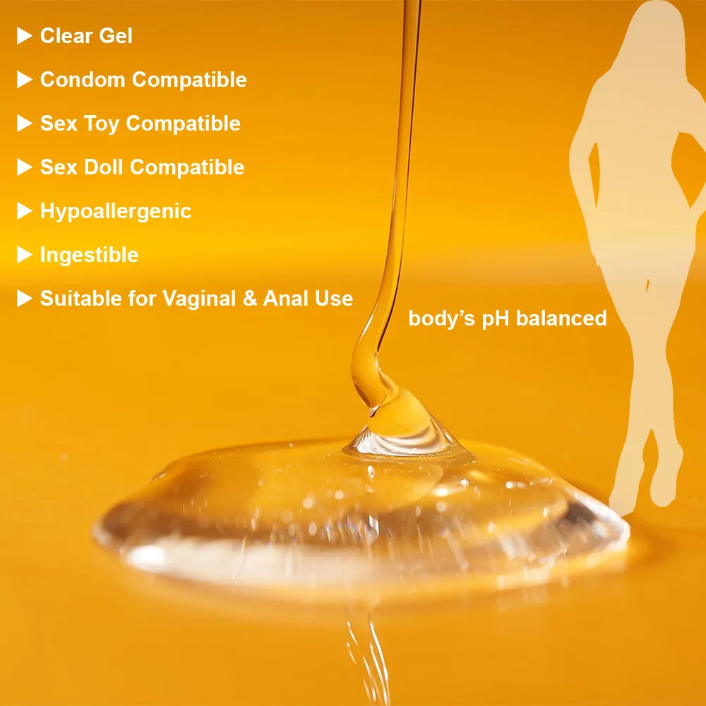 4x WET STUFF GOLD 270gms total 1.08kg Water Based Personal Sex Lubricant Lube