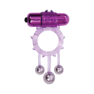 A&e Triple Ball Bangin' Vibrating Ring