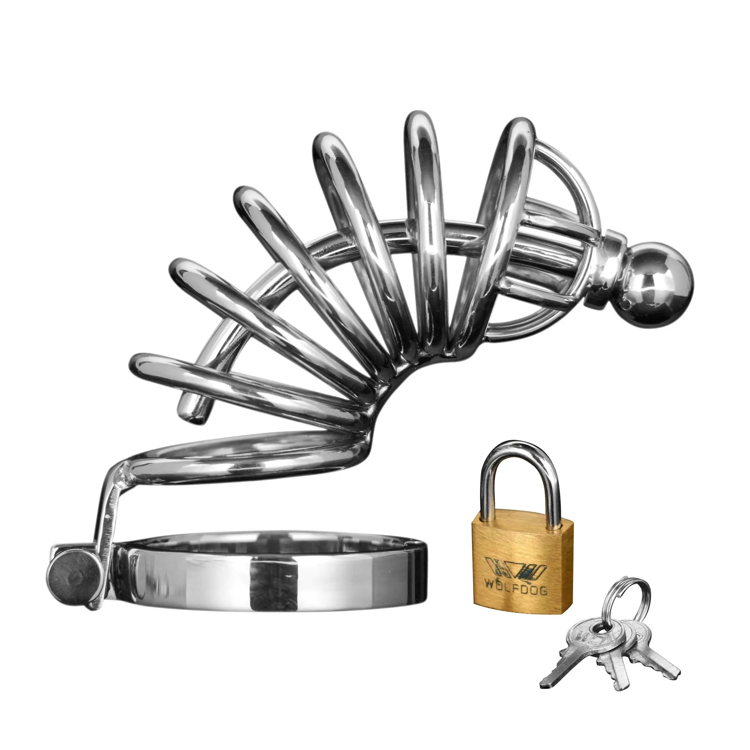 Asylum Locking Chastity Cage M/L