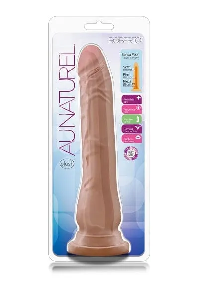 Blush Au Naturel Roberto 9.5 Dildo Latin
