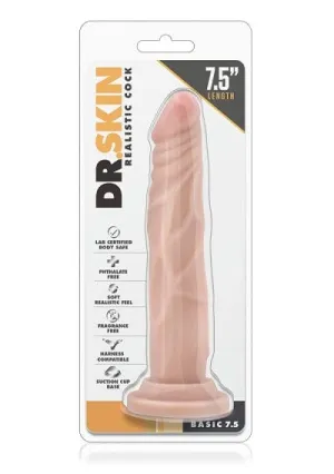 Blush Dr. Skin Realistic Cock Basic 7.5