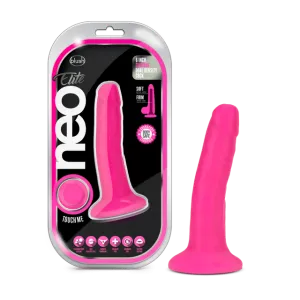 Blush Neo Elite 6 Inch Silicone Dual Density Cock