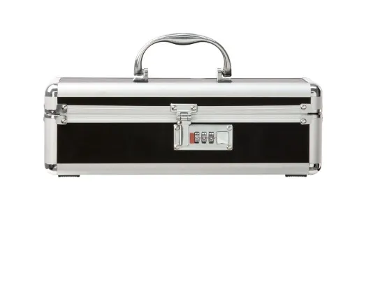 BMS Lockable KEYLESS Vibrator Case Sex Toy Storage Trunk Chest Black