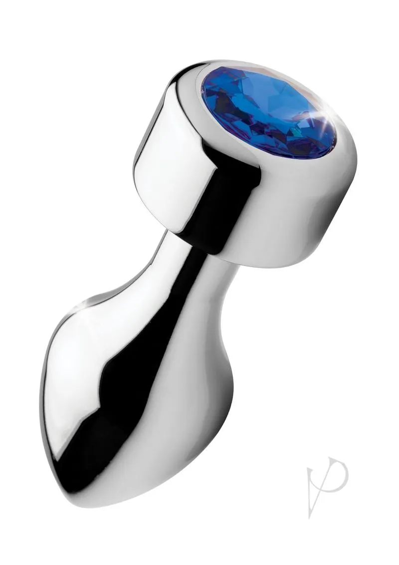Booty Sparks Weight Aluminum Plug Blu Lg