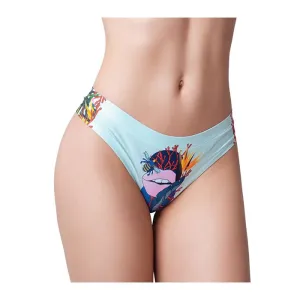 Botanic Panic Lips Printed Thong SM