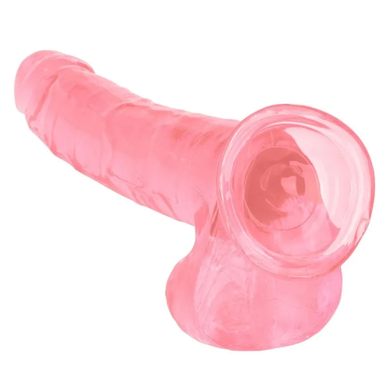 Calexotics Queen 10 Pink Jelly Dildo