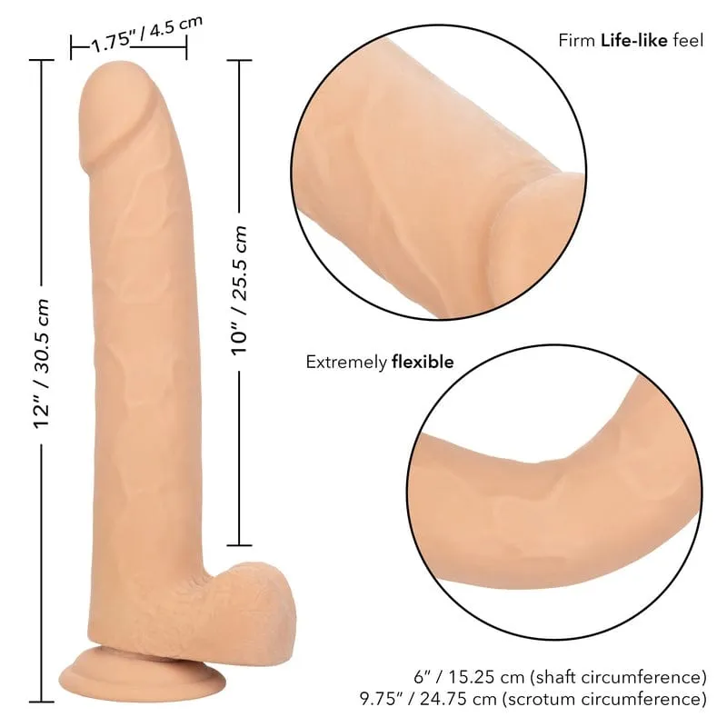 Calexotics Size Queen 10 Dildo Ivory