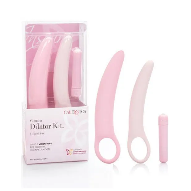 California Exotics - Inspire Vibrating 3 pcs Silicone Dilator Kit (Pink)