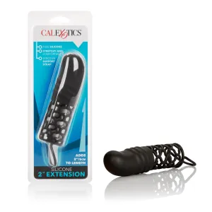 California Exotics - Silicone 2 Penis Extension (Black)