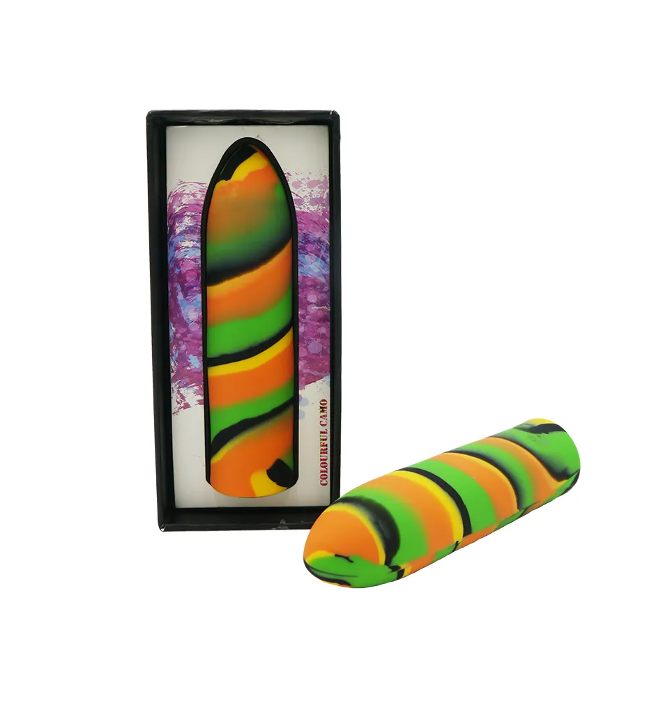 Camo Tracer Bullet Vibrator Rechargeable Clitoral Stimulator 11.5cm Vibe Sex Toy