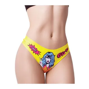 Comic Fans Printed Thong LG