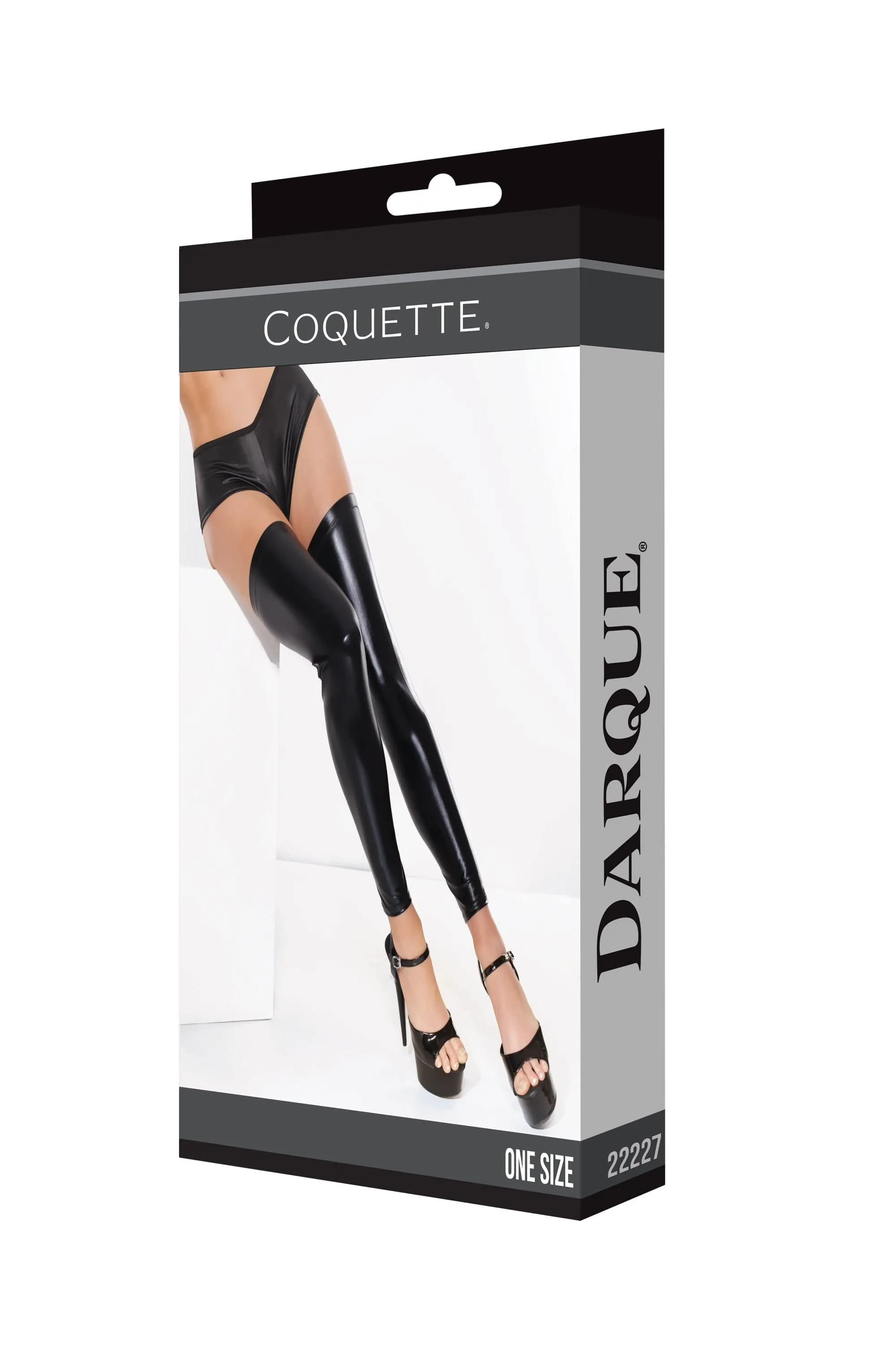 Coquette Stay Up Footless Stockings
