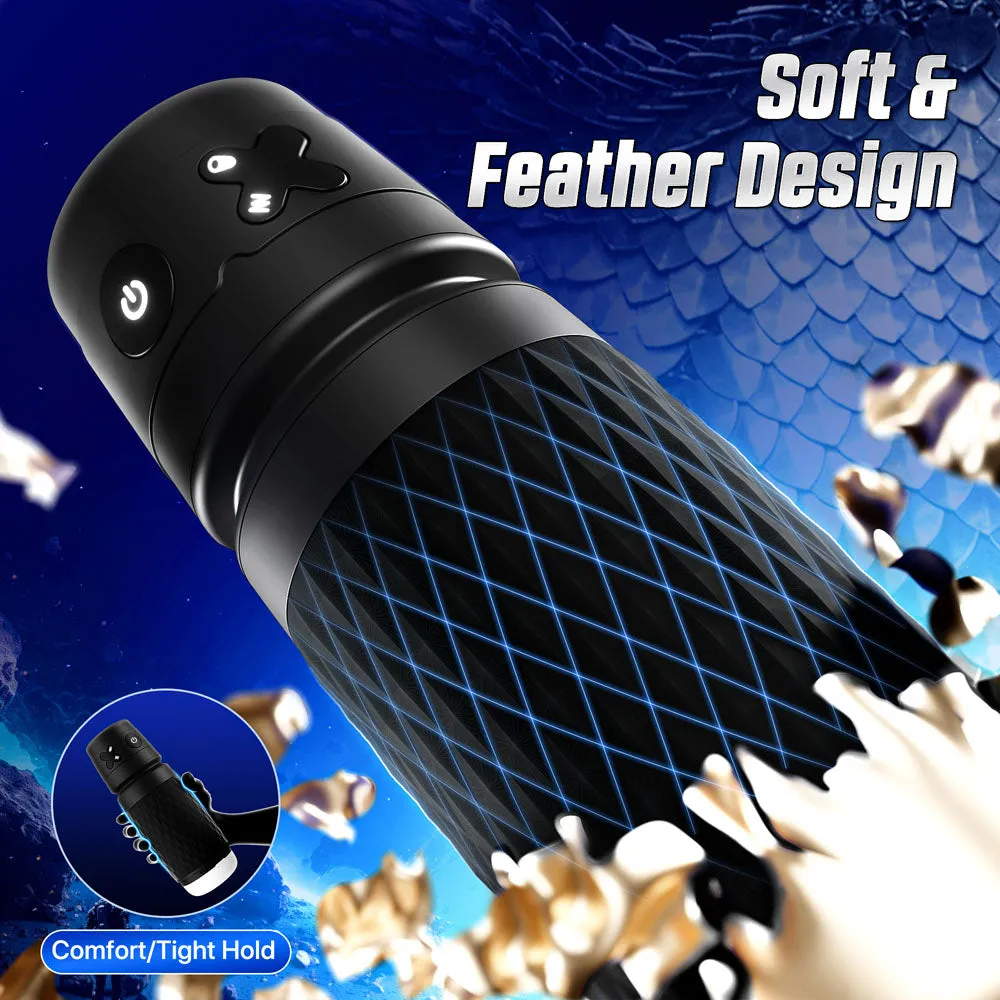 CyberSkin B-Warrior Sucking & Vibrating Auto Male Masturbator USB