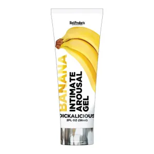 Dickalicious Penis Arousal Gel Banana 2oz