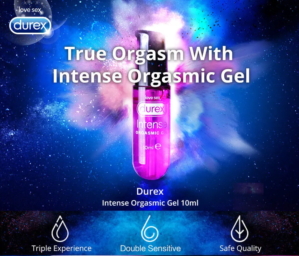 Durex intense Gel Increasing Pleasure Drops Female Orgasm Sex Toy