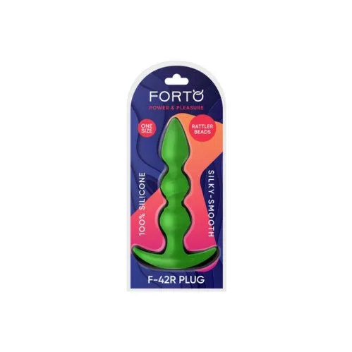 F-42R: Rattler Spiral Beads - Black