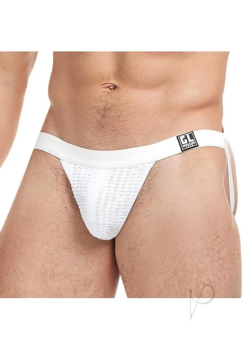 Goal Line Low Rise Jockstrap L/xl Wht