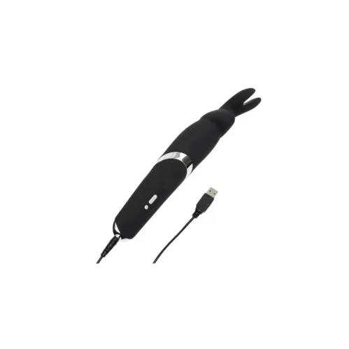 Happy Rabbit Rechargeable Wand Vibrator Black