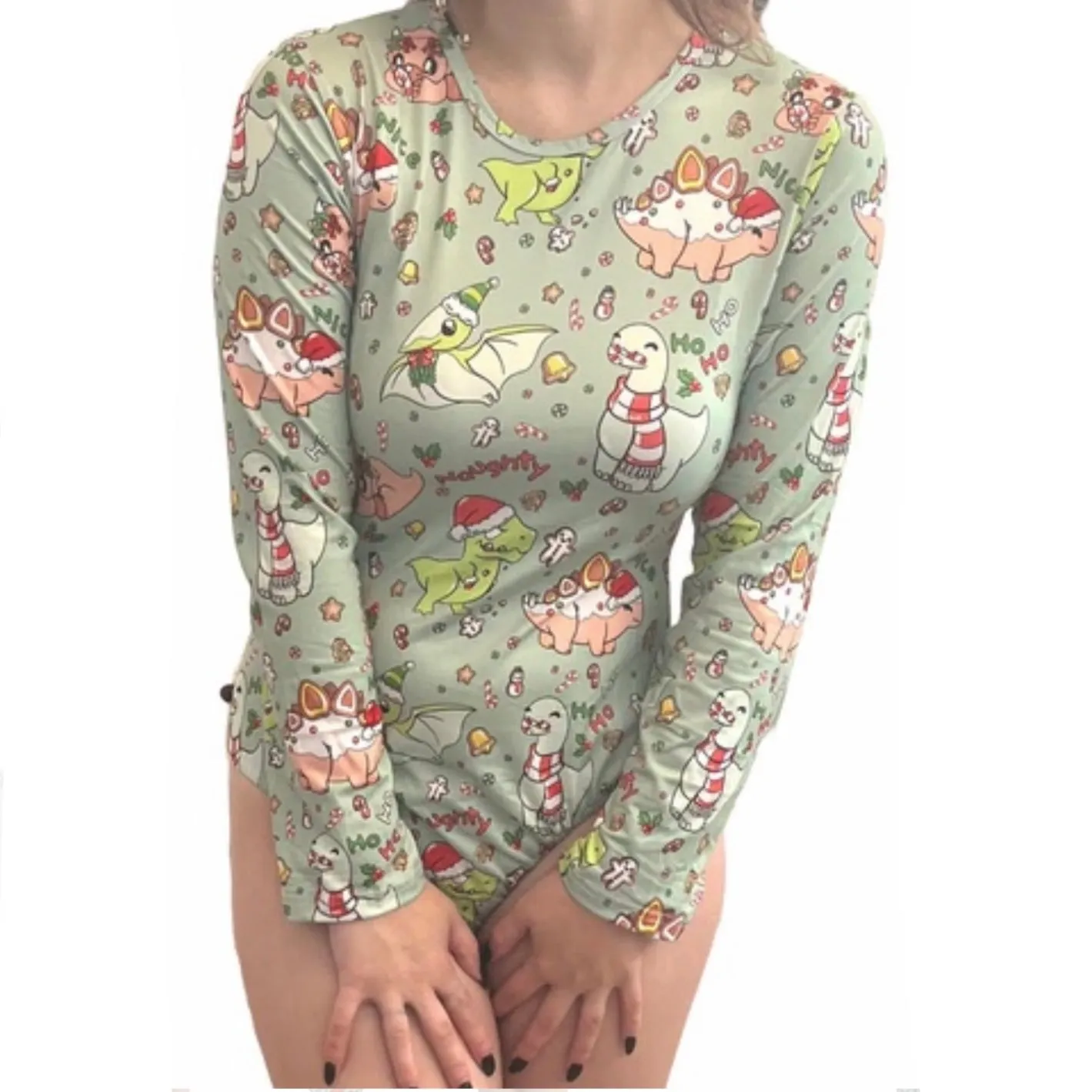 Holiday Dino Bodysuit