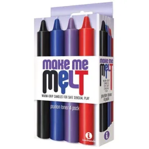 Icon Brands - Make Me Melt Sensual Warm Drip Candles Set of 4