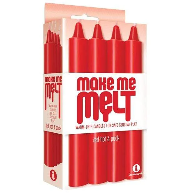 Icon Brands - Make Me Melt Sensual Warm Drip Candles Set of 4