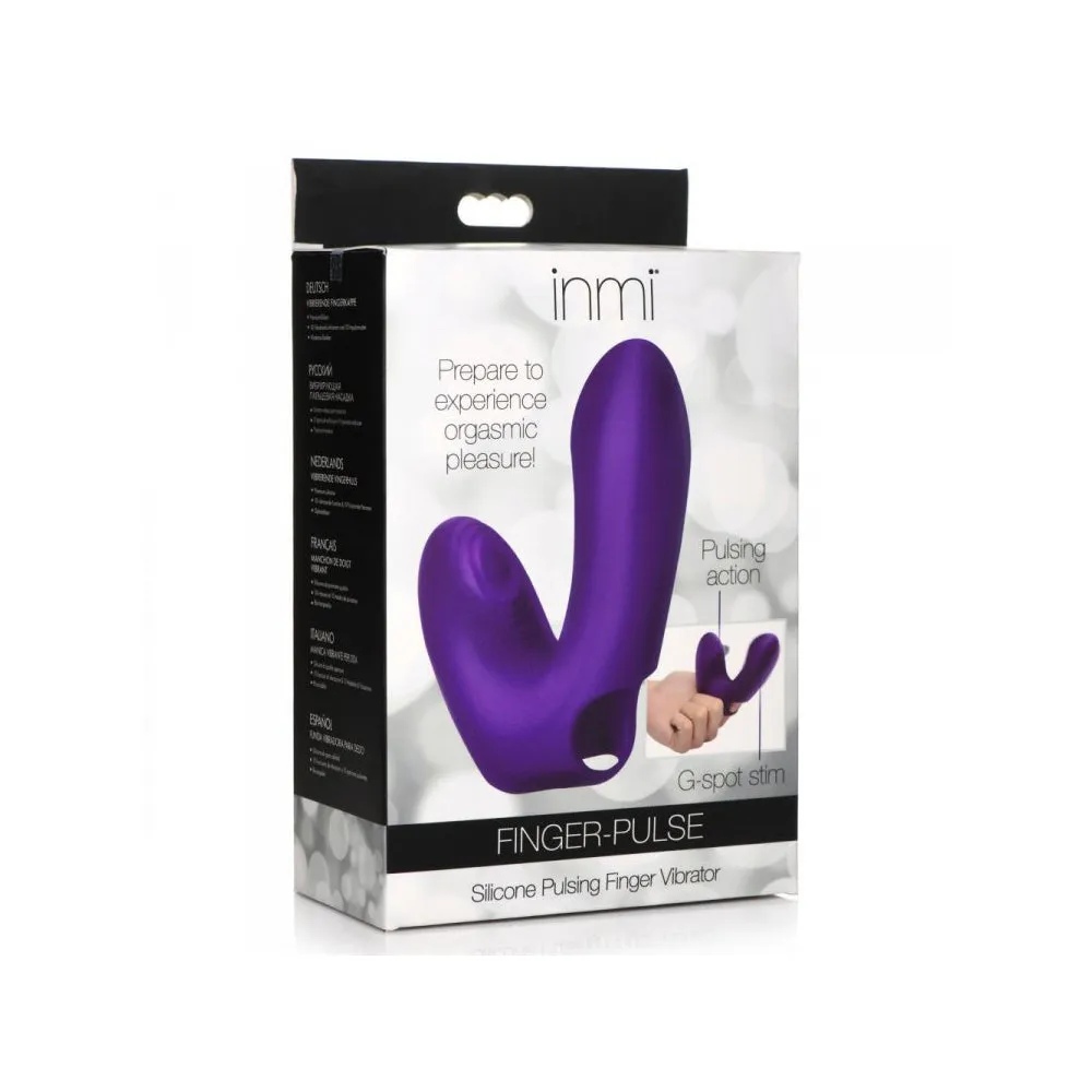 Inmi Finger-Pulse Silicone Pulsing Finger Vibrator