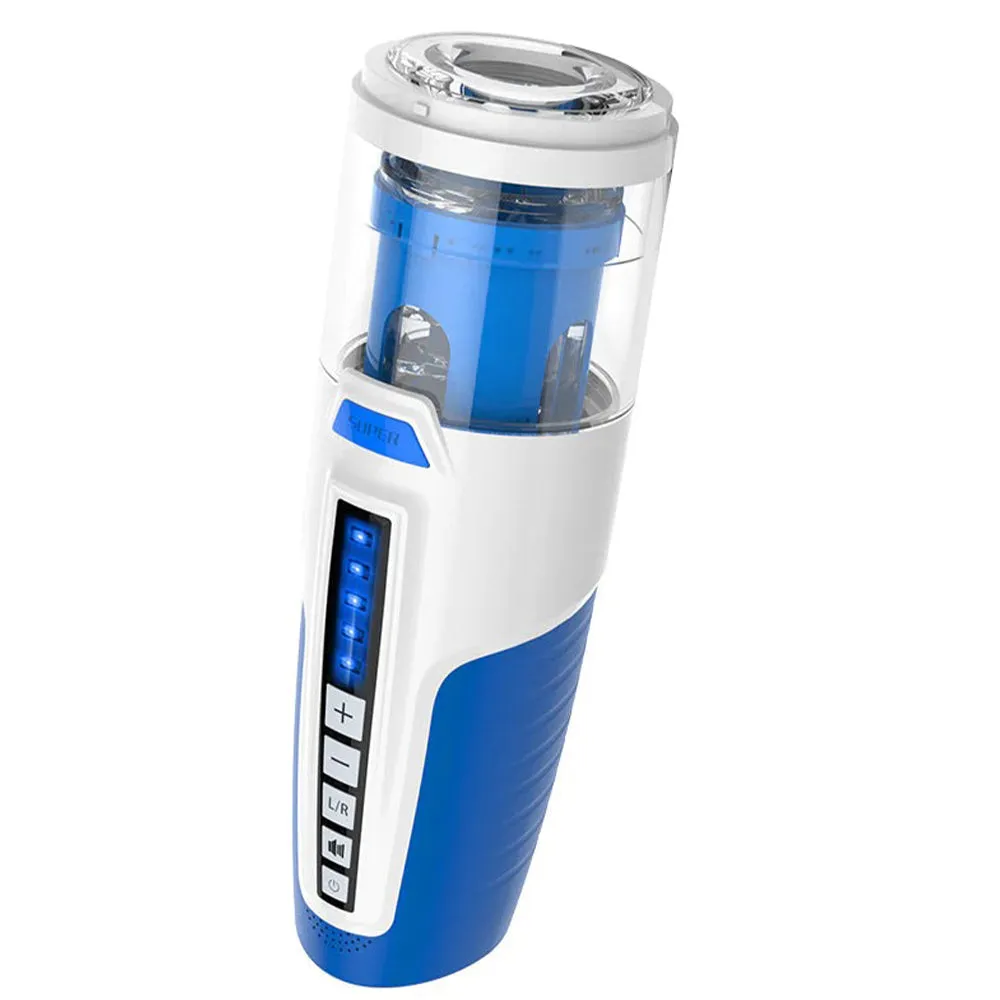 LETEN Automatic Piston Thrusting Rotating Vibrating Male Masturbator Sex Toy