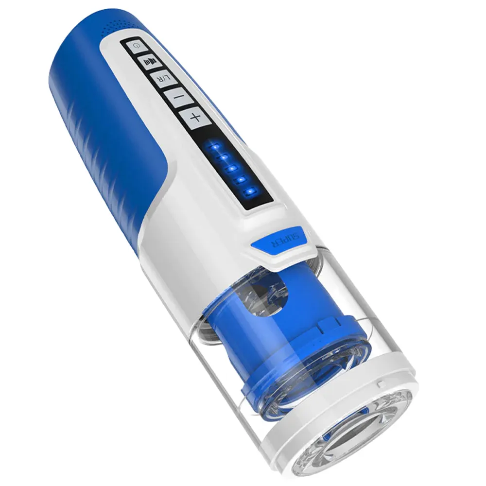 LETEN Automatic Piston Thrusting Rotating Vibrating Male Masturbator Sex Toy