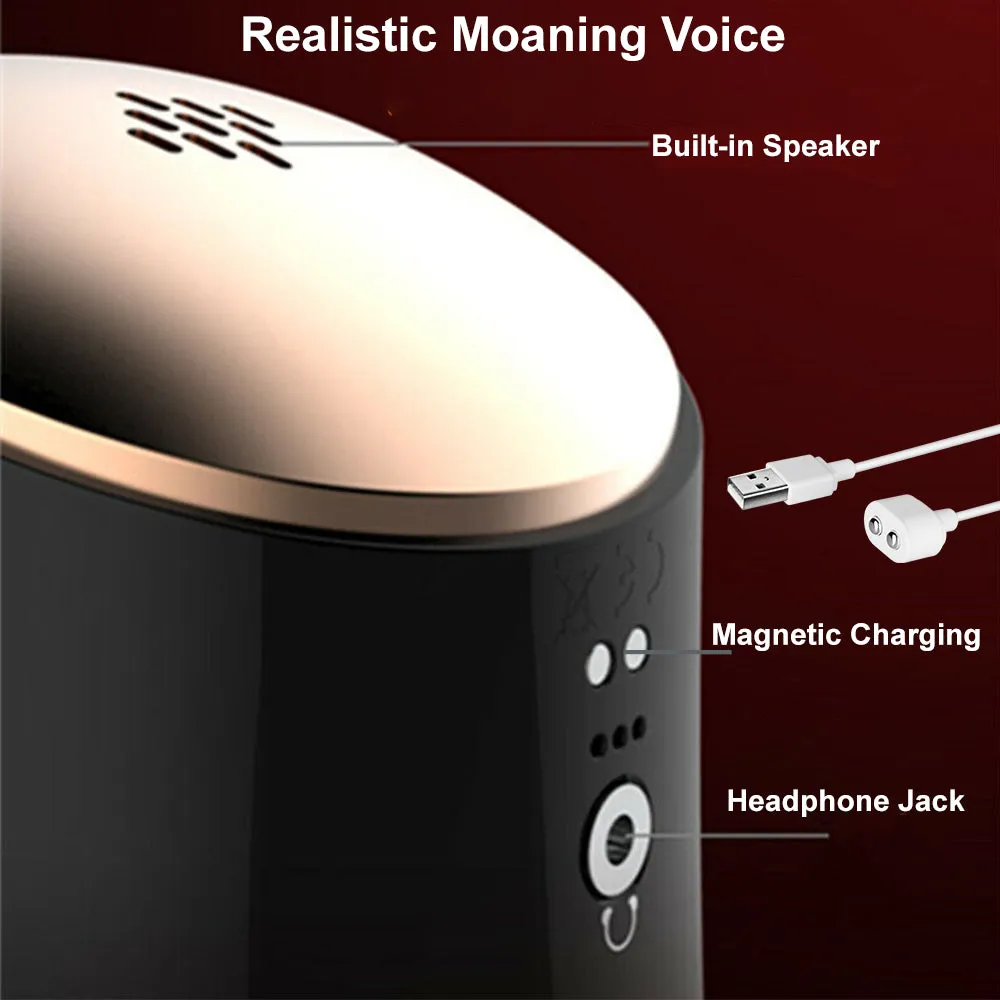 LETEN Sucking & Vibrating V3 AUTO 3D Male Masturbator Pocket Pussy Sex Toy