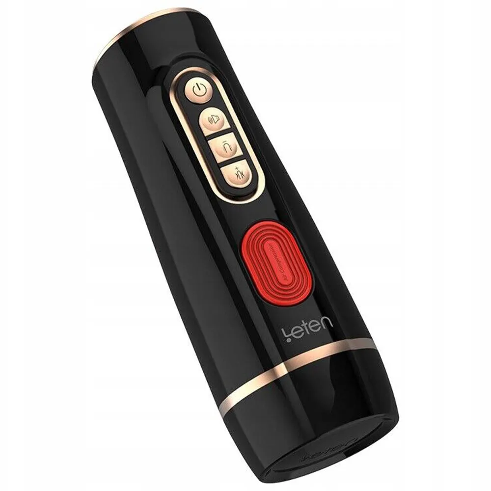 LETEN Sucking & Vibrating V3 AUTO 3D Male Masturbator Pocket Pussy Sex Toy