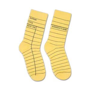 Library Card Yellow
