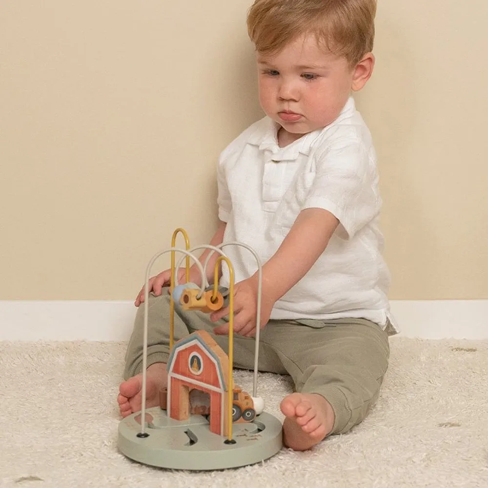 Little Dutch Little Farm Wooden Activity Spiral