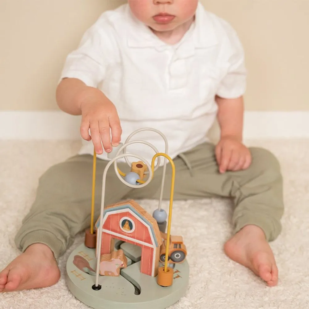 Little Dutch Little Farm Wooden Activity Spiral