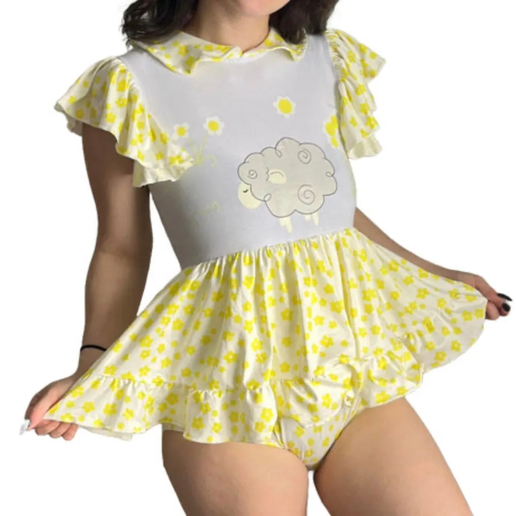 Little Sheep Romper Dress