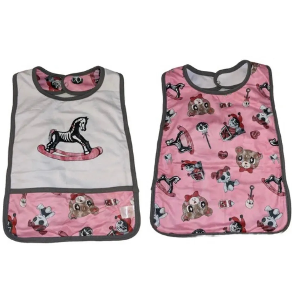 Misfit of Toys Double Sided Adult Bib