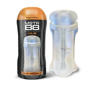 MSTR B8 In the Clear-View Stroker Cup. Double Date