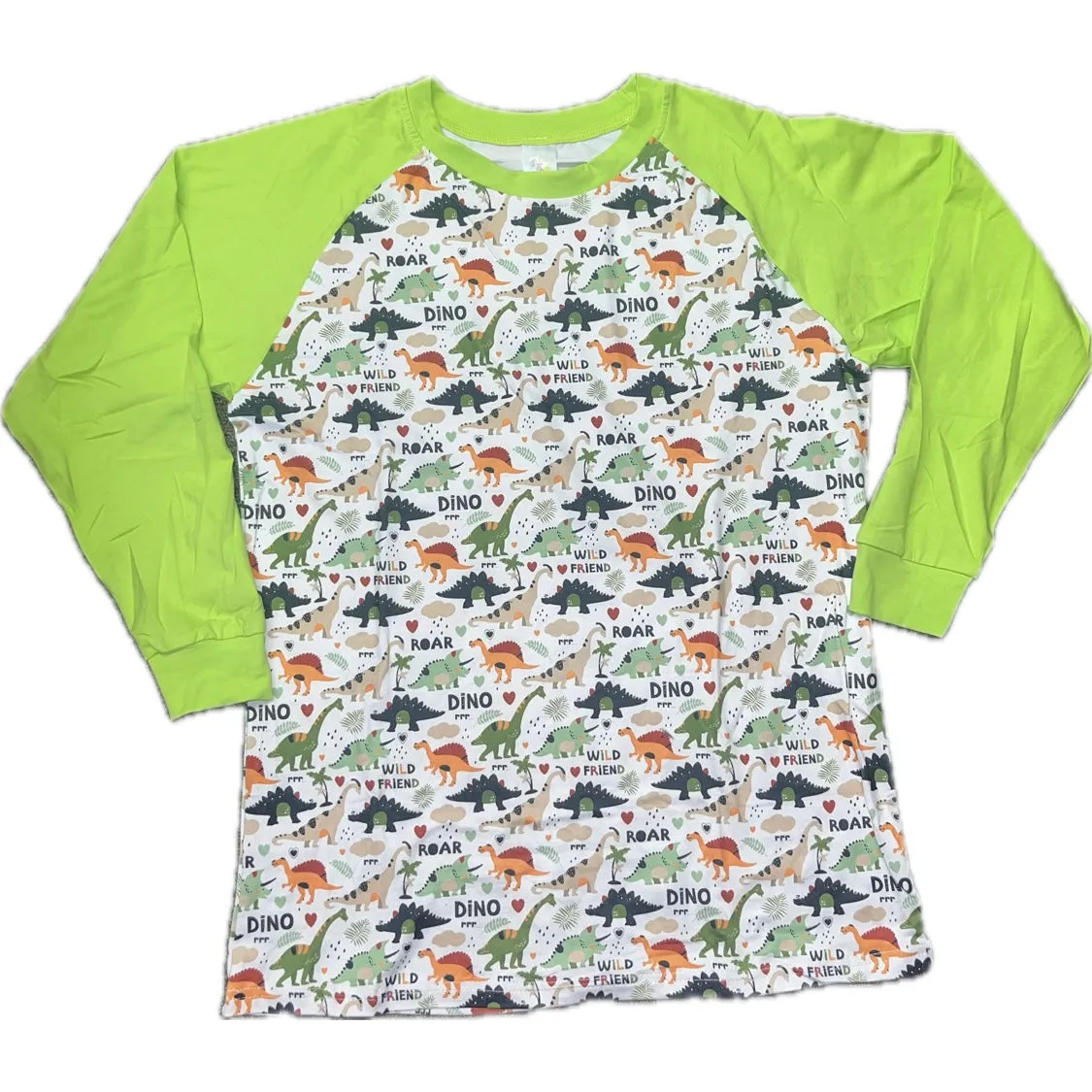New Colors Wild Dino Friends Pajama Shirt