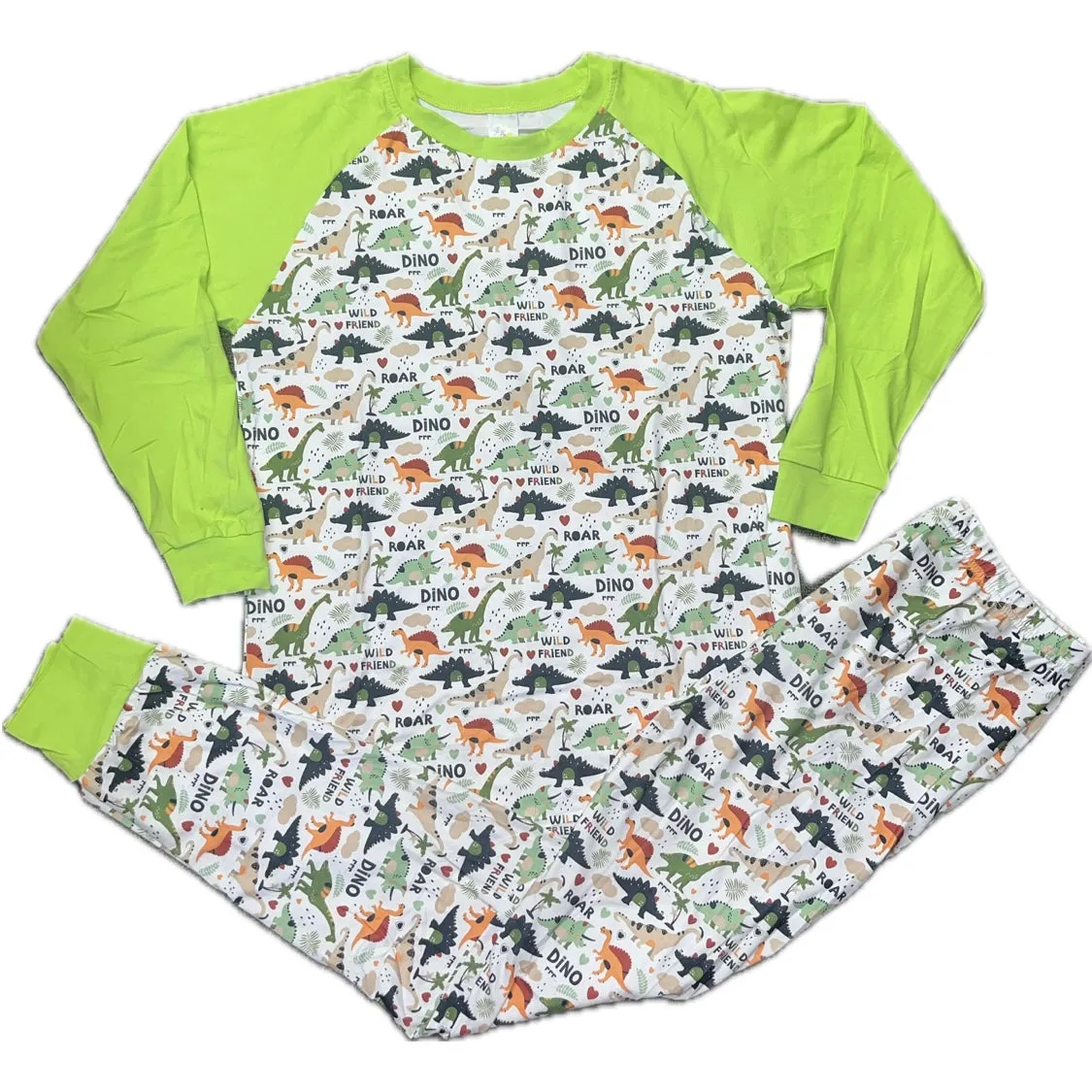 New Colors Wild Dino Friends Pajama Shirt