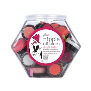 Nipple Nibbler Cool Tingle Balm Assorted Bag/36 Pcs 3 G - Refill For Display Bowl