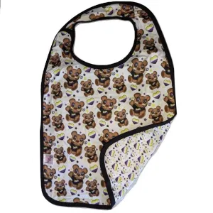 Non-Binary Bear Double Sided Adult Bib