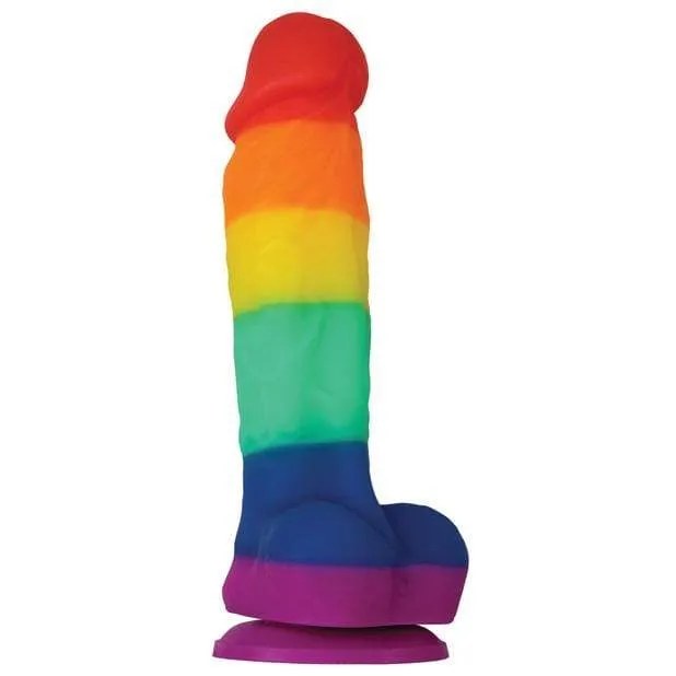 NS Novelties - Colours Pride Edition Suction Cup Silicone Realistic Dildo with Balls
