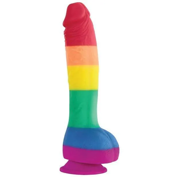 NS Novelties - Colours Pride Edition Suction Cup Silicone Realistic Dildo with Balls