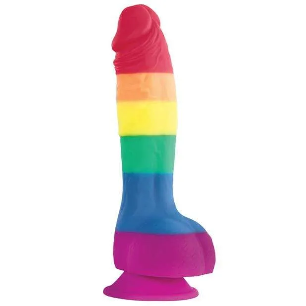 NS Novelties - Colours Pride Edition Suction Cup Silicone Realistic Dildo with Balls