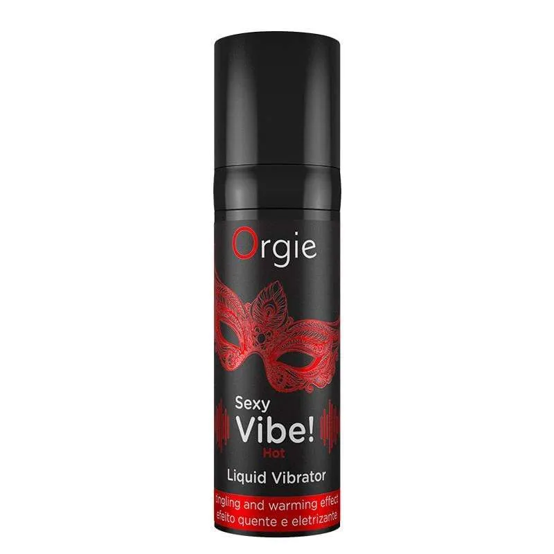 Orgie - Sexy Vibe Liquid Vibrator Gel Tingling Hot Effect 15ml
