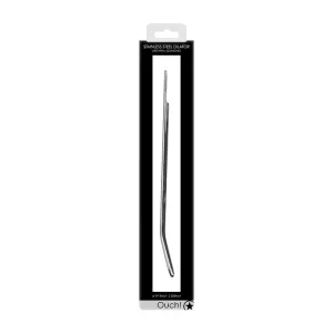 Ouch! Urethral Sounding Curved Stainless Steel Dilator 8 mm