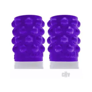 Oxballs Bubbles Nipsuckers Silicone Eggplant