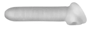 Perfect Fit Fat Boy Micro Ribbed Sheath 7.5' - Clear