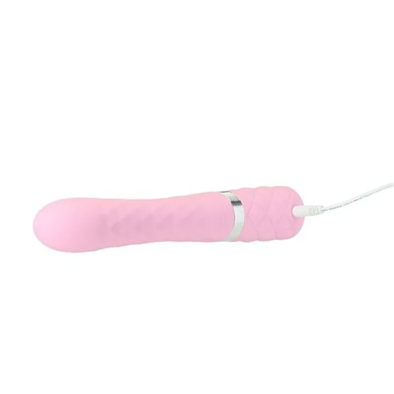 Pillow Talk Lively Rotating Shaft G Spot Rabbit Vibrator Pink