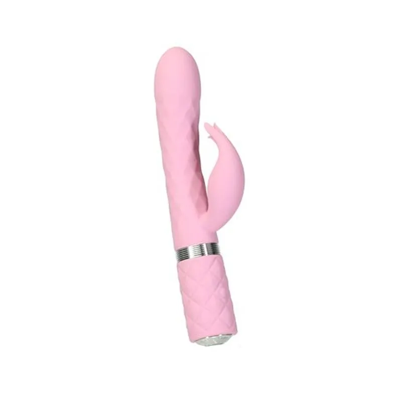 Pillow Talk Lively Rotating Shaft G Spot Rabbit Vibrator Pink