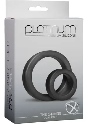 Platinum C-rings Charcoal